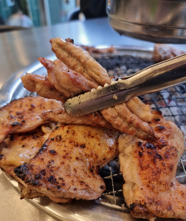  진해닭갈비 맛집 계막장 숯불 닭돼지특수부위 구이 전문점 신항맛집