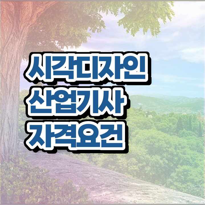  시각디자인산업기사 시험응시자격 인강으로 쉽고 빠르게 성공한 후기