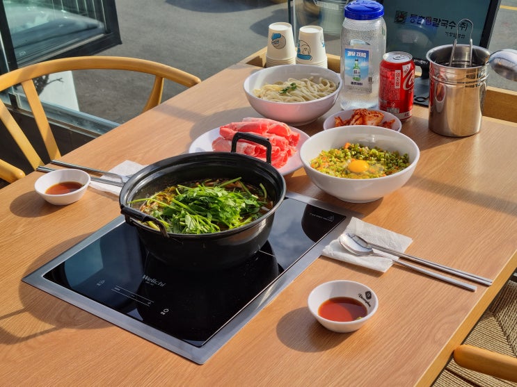  [부산 기장] 오션뷰 일광 맛집 '등촌샤브칼국수 기장일광점'