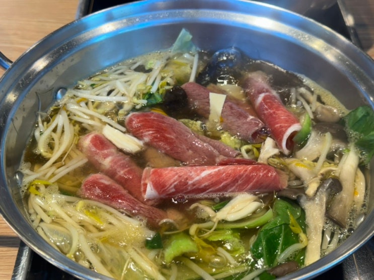  천안 성성동 샤브샤브 뷔페 화담원 샐러드바 사진 있음