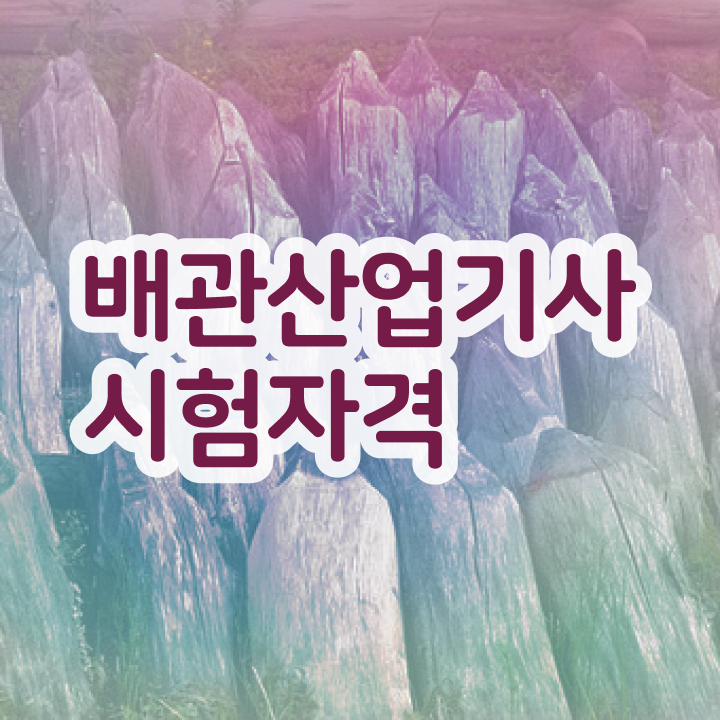  배관산업기사 필기 접수 배관산업기사 시험응시자격 인강만 듣고 4개월 만에 완료한 비법