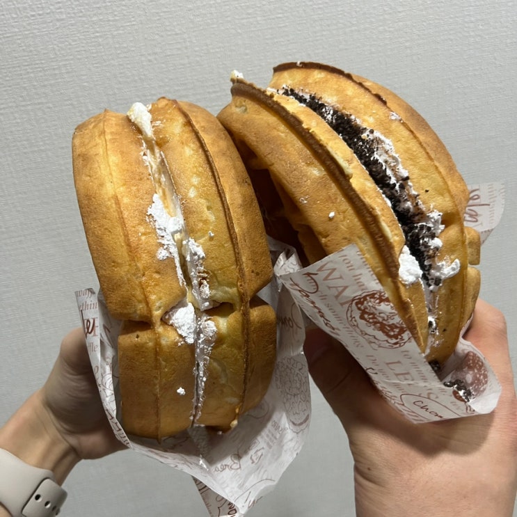  내돈내산 신림역 와플 맛집 왕플