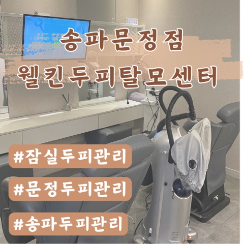  웰킨두피탈모센터 송파문정점 파워스케일링 후기