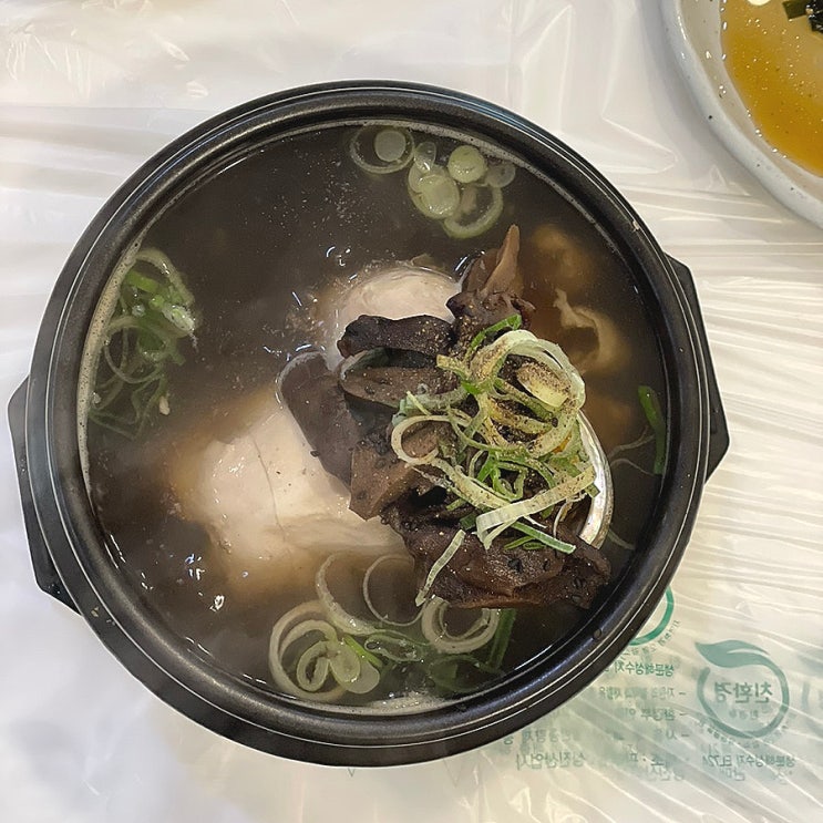  함안 맛집 국보삼계탕:색다른 시원함 능이전복삼계탕