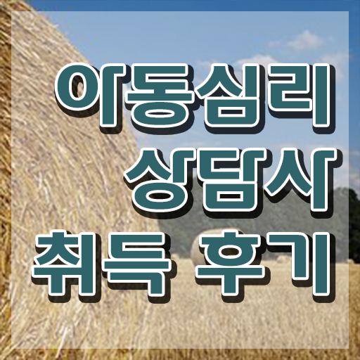  아동심리상담사 자격증 , 아동심리상담사 자격증 1급,2급 동시에 준비한 방법 완벽 정리