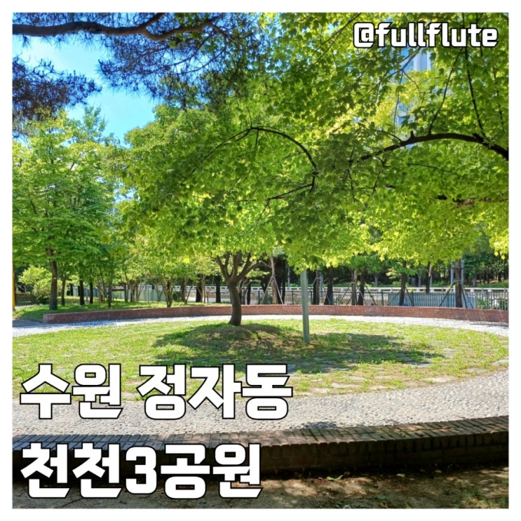  수원 정자동 천천 3공원 운동 공간 운동기구 공용화장실