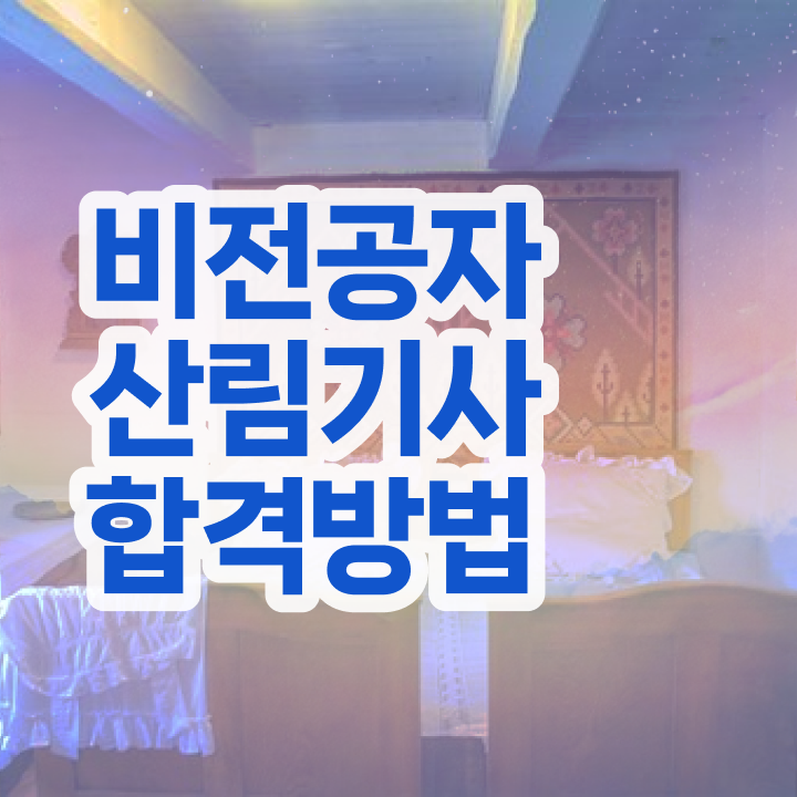  산림 기사교재 산림기사 응시자격 인강으로 5개월 만에 끝낸 과정