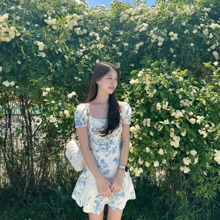  여자 휴양지 미니 원피스 리포메이션 바캉스룩 사이즈 추천