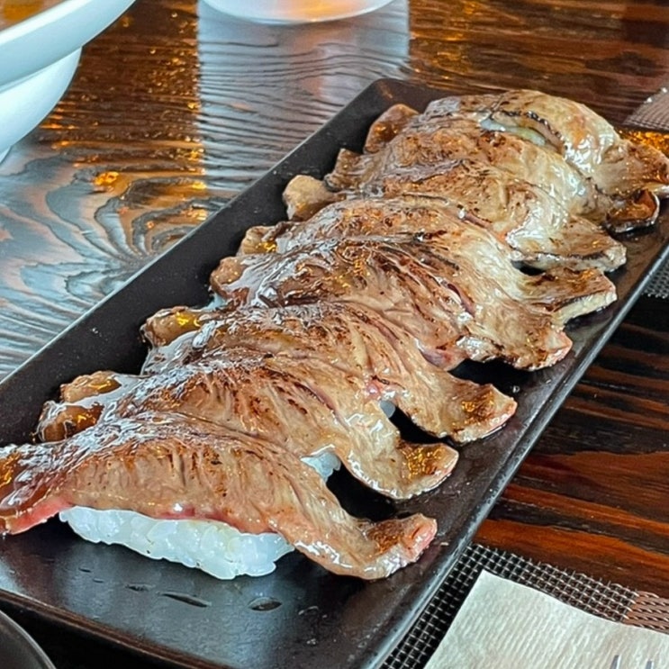  속초레스토랑 와규더테이블 와규초밥