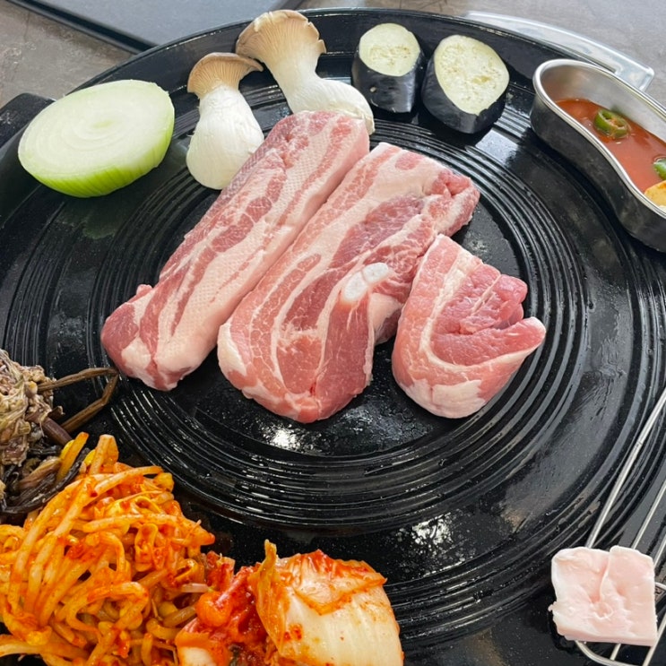 [미아사거리역] 숙성 삼겹살 맛집 고기집 '꿀뚜껑'