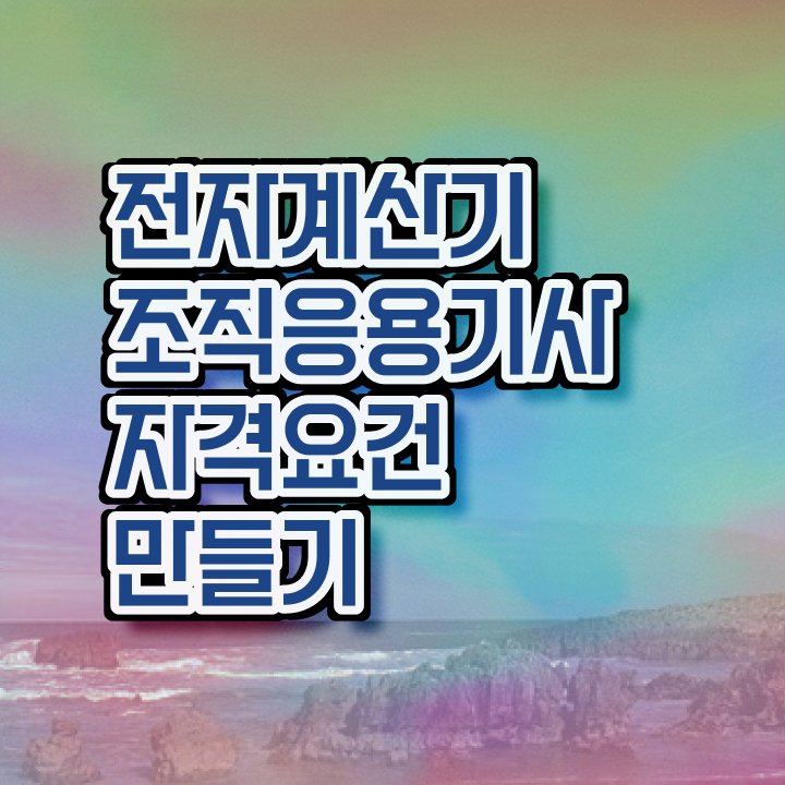  전자계산기조직응용기사 비전공자 전자계산기조직응용기사 자격요건 인강만 듣고 15주만에 완료한 팁