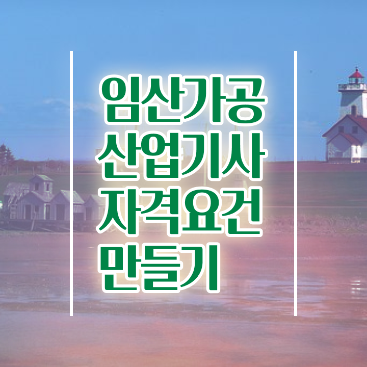  임산가공산업기사 응시조건 독학으로 15주 동안 성공한 노하우