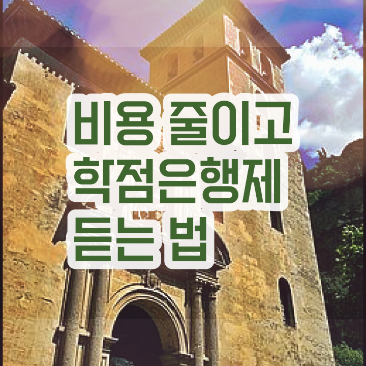  학점은행제 플래너 , 무조건 활용해보세요. 시간 단축 비용절감 전략 정리했어요