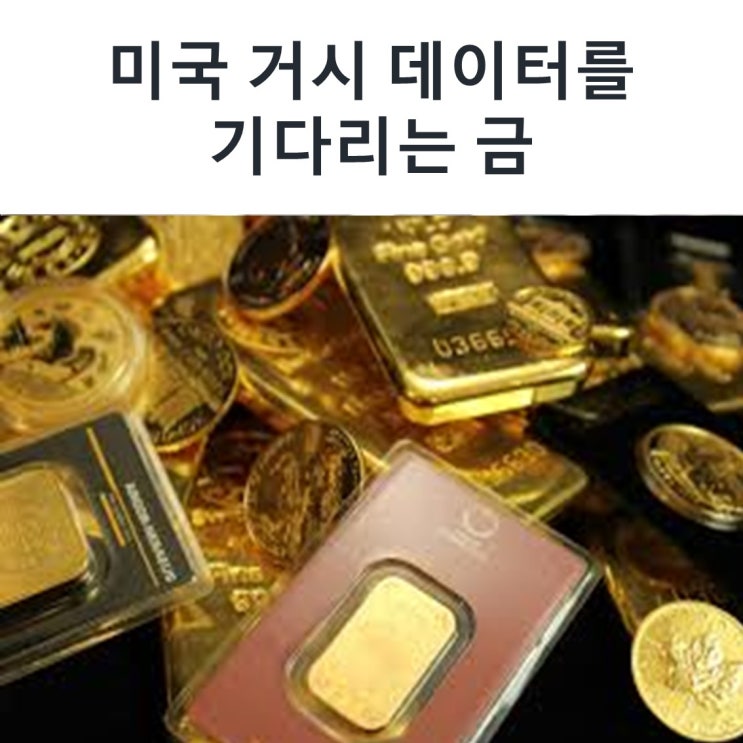  미국 거시 데이터를 기다리는 금