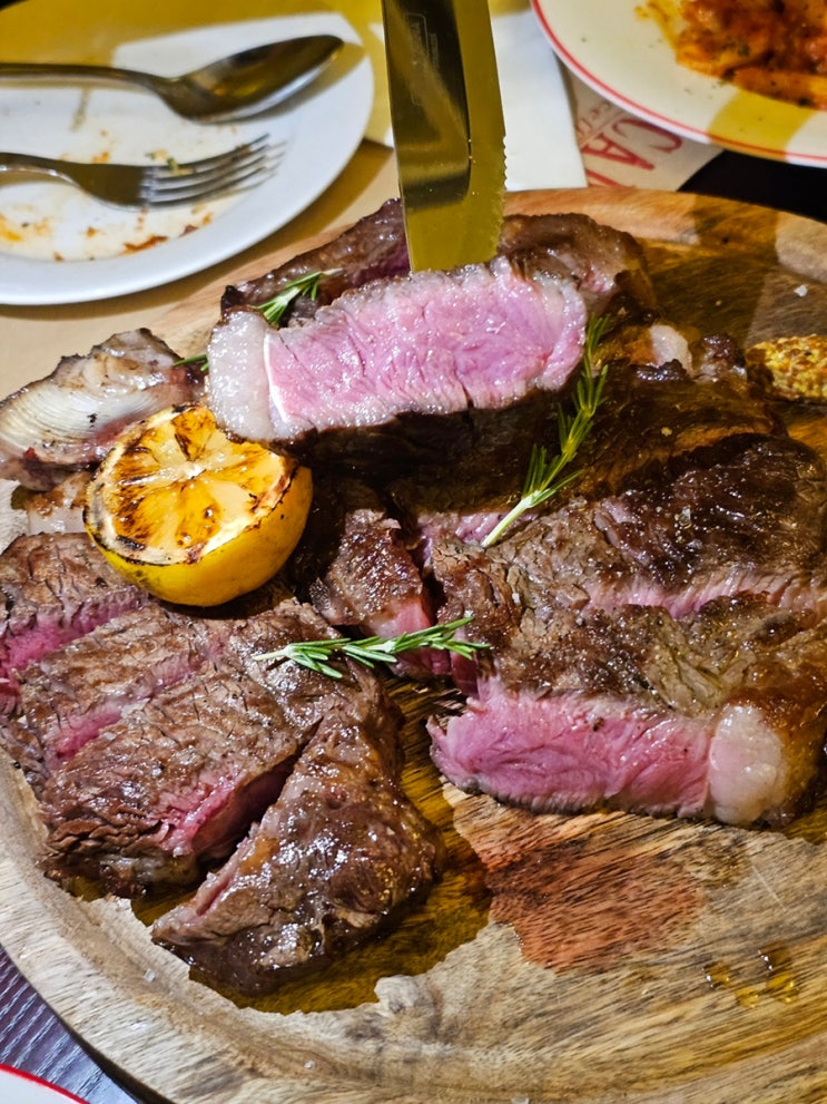  석촌호수맛집 이탈리안 티본 스테이크가 너무 맛있는 토스카노 TOSCANO