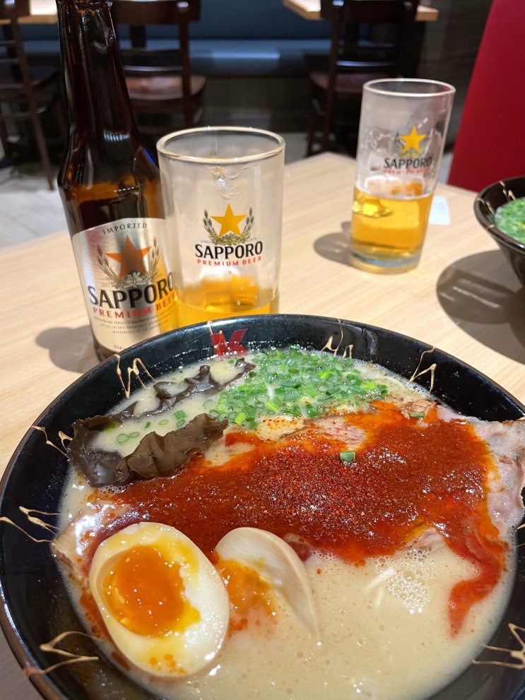  싱가포르 창이공항 제2터미널 'Keisuke' 라멘 후기