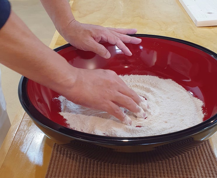  메밀국수 제면 돌발 상황