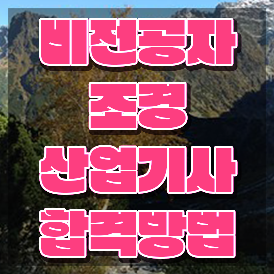  조경산업기사 전망 조경산업기사 시험응시자격 인강으로 15주 동안 완료한 과정