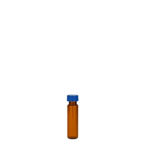  [유리초자] 2 ml 엠버 샘플 바이알 & 스크류 캡 2 ml Amber Storage Vial & Screw cap