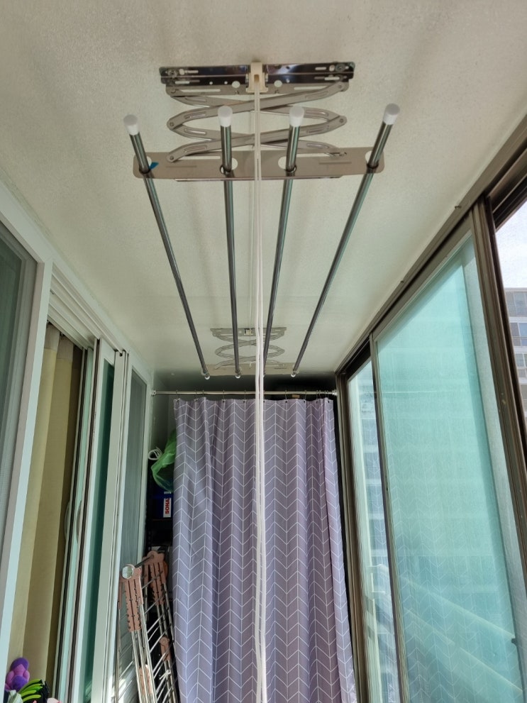  진주 사천 하동 산청 합천 남해 천장 빨래 건조대 방 LED 전등 조명 교체 설치 ( 망경 한보 타운 103동 OOOO호 )
