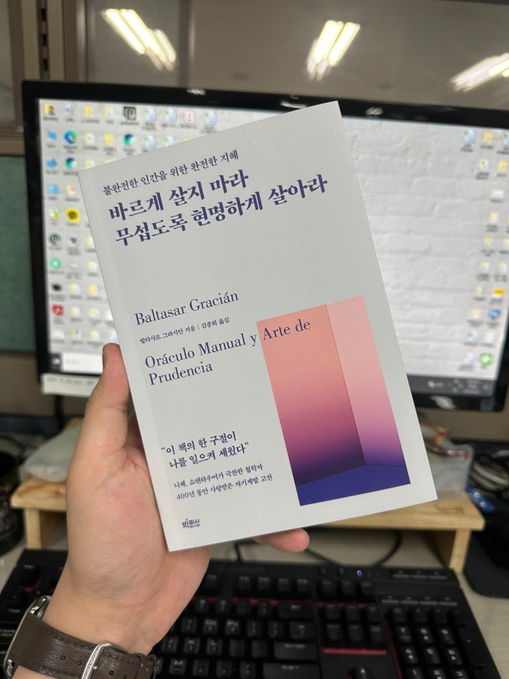  냉정한 사회에서 살아남는 법, 발타사르 고전 철학, 바르게 살지 마라 무섭도록 현명하게 살아라 리뷰