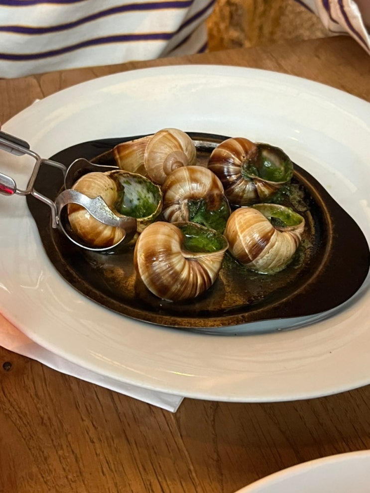  파리 가성비 맛집 추천 "La Citrouille" 에스까르고 코스요리