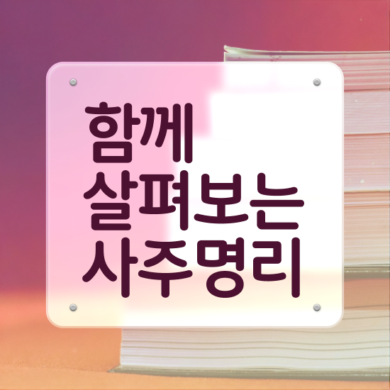  사주 풀이 , 심리상담사 자격증 20일 만에 취득한 과정 , 활용 방법