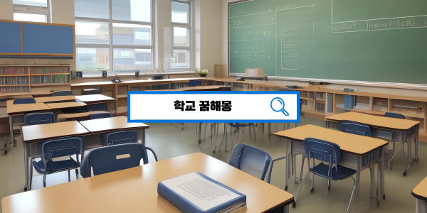  [꿈해몽풀이] 학교꿈해몽, 공부하는꿈, 싸우는꿈, 운동하는꿈, 책읽는꿈