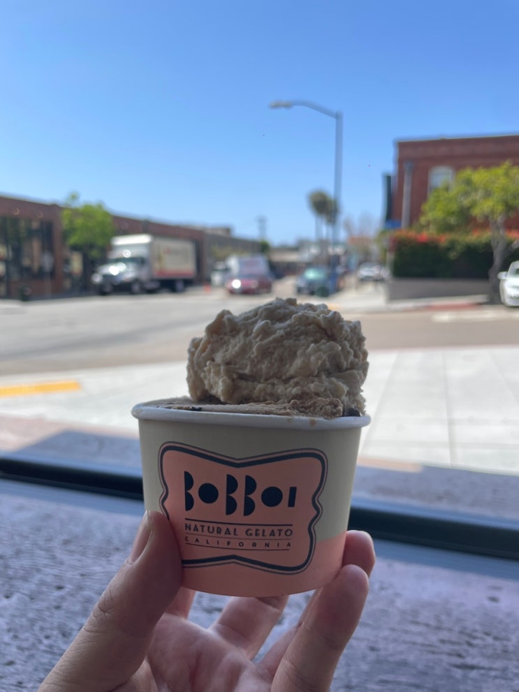  샌디에고 리틀이태리 젤라또 맛집 Bobboi Natural Gelato