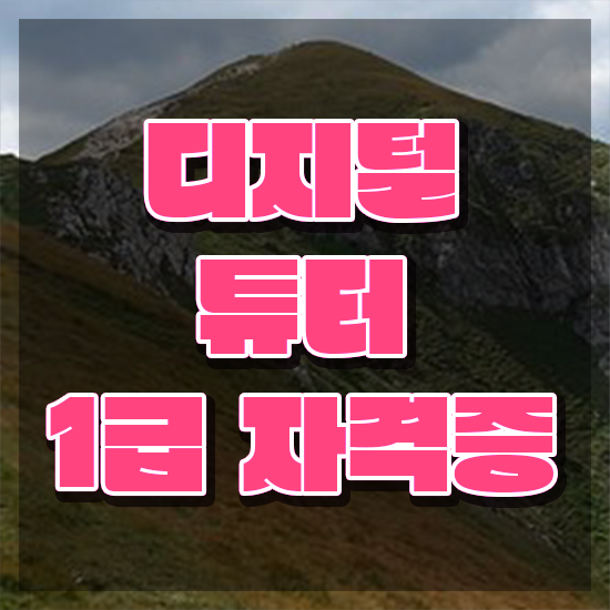  노인 스마트폰 교육 , 디지털튜터 실무경력 없어도 간단하게 끝내는 과정