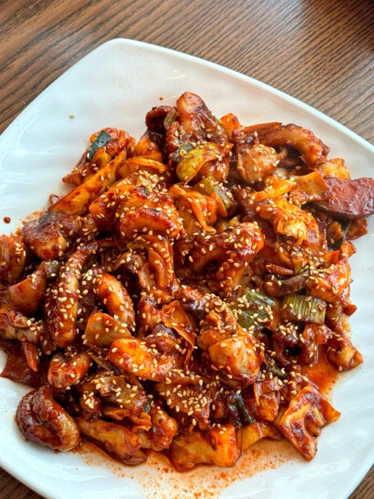  시흥 쭈꾸미 배곧 맛집 민들레 홍스 쭈꾸미