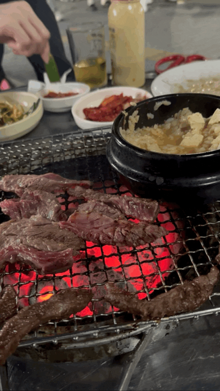  부산 연산동 노포 야장 맛집 '포천암소갈비살' 소갈비 맛집 후기