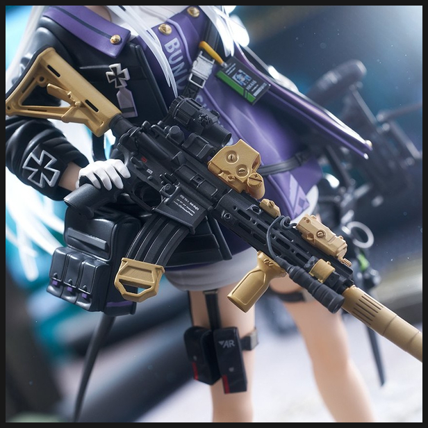  소녀전선 HK416 개장 기본 피규어 채색 샘플