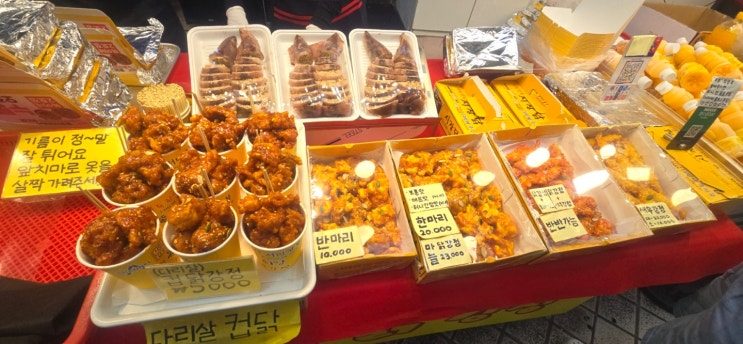  속초 관광수산 시장(중앙시장)에 가다! 먹부림!