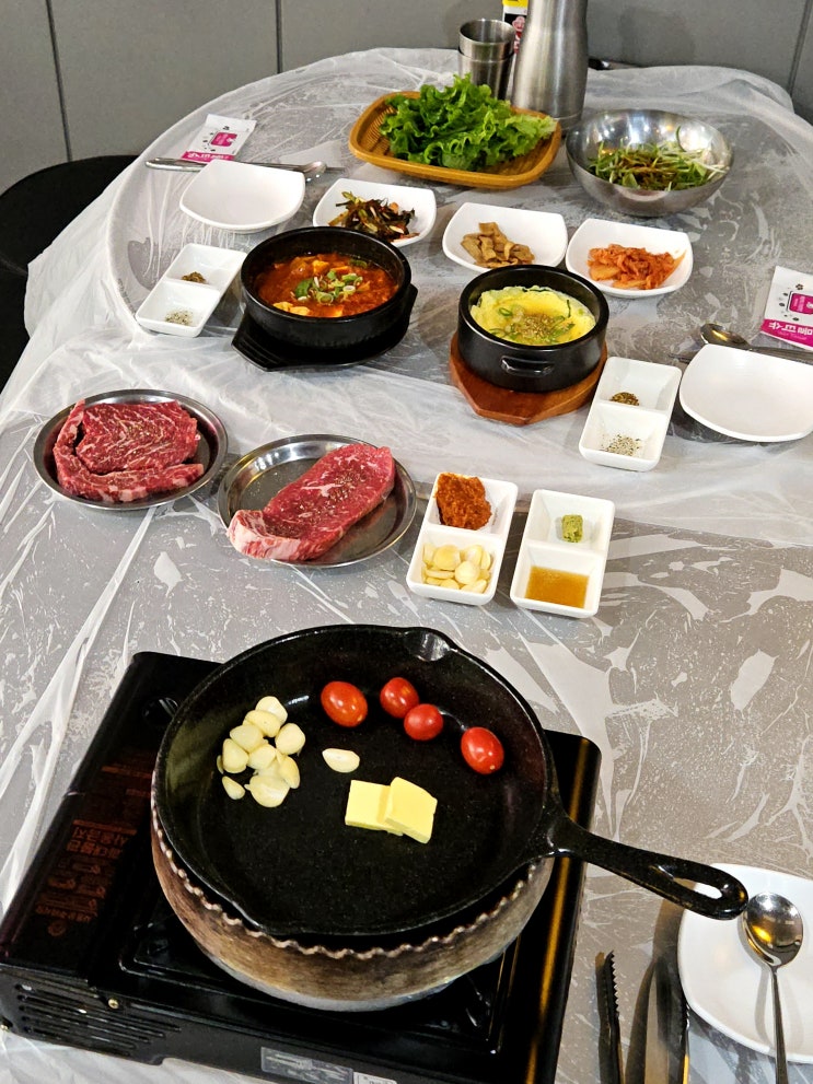  광주 맛집 첨단 고기집 동복식당, 한우 등심에 가볍게 한 잔하기 좋은 곳!