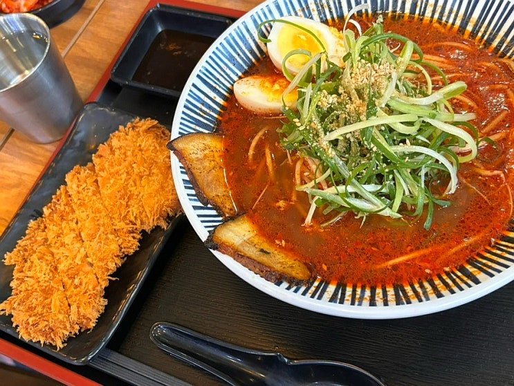  [중랑/상봉]점심시간 아이와 함께 먹기 좋은 일본식라멘 맛집 시타마치 중랑역점(Feet. 매콤탄탄라멘, 탄탄미소라멘, 돈까스, 우동)!