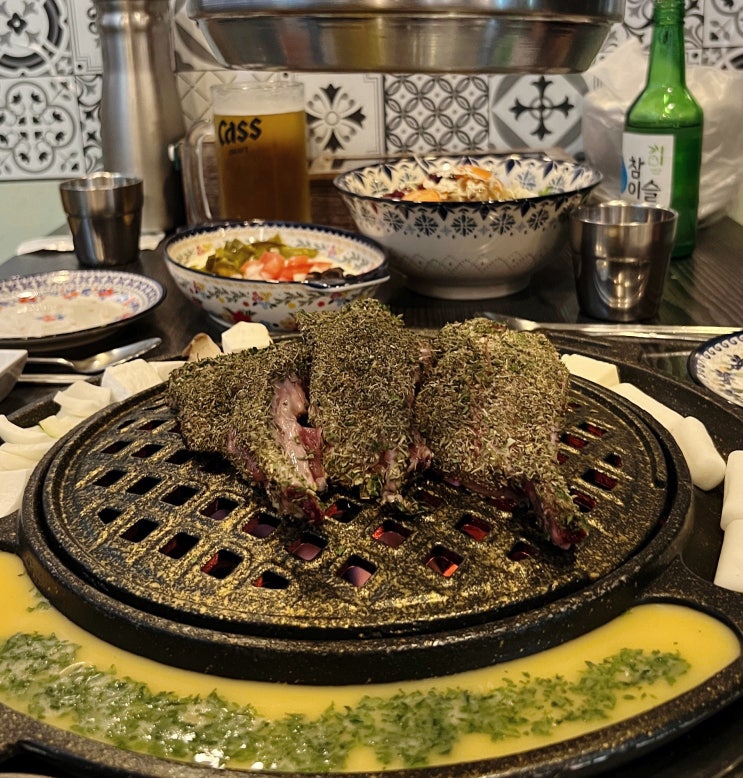  잠실새내 양갈비 맛집 알라딘의양고기에서 맛보는 아랍식 양갈비 회식장소 강추
