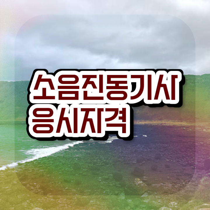  소음진동기사 취득자격 인강으로 쉽고 빠르게 준비한 전략