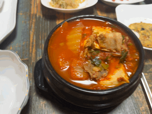  충북 옥천 숨은 맛집 [청명] 오늘은 김치찌개& 청국장