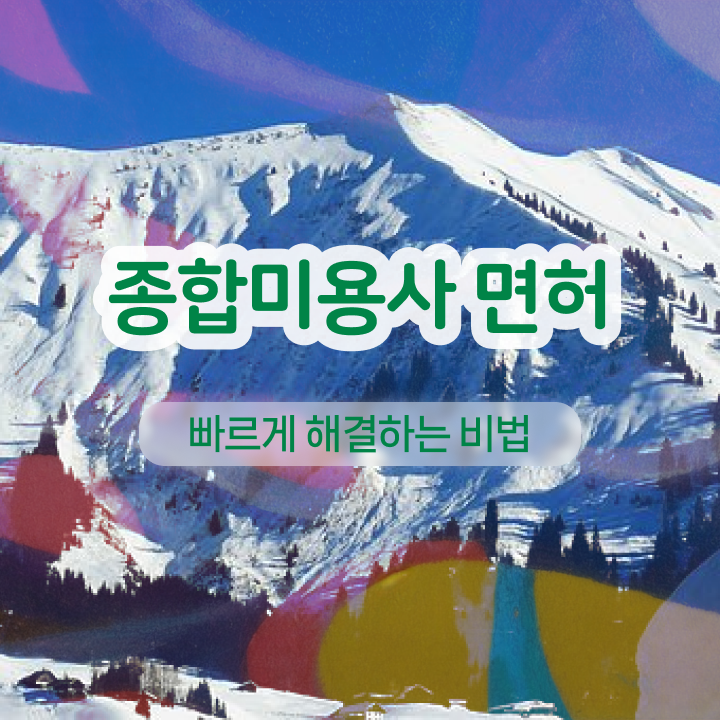  반영구화장자격증 , 눈썹 반영구 준비 하나도 모른다면 공부해야 하는 조건들은?