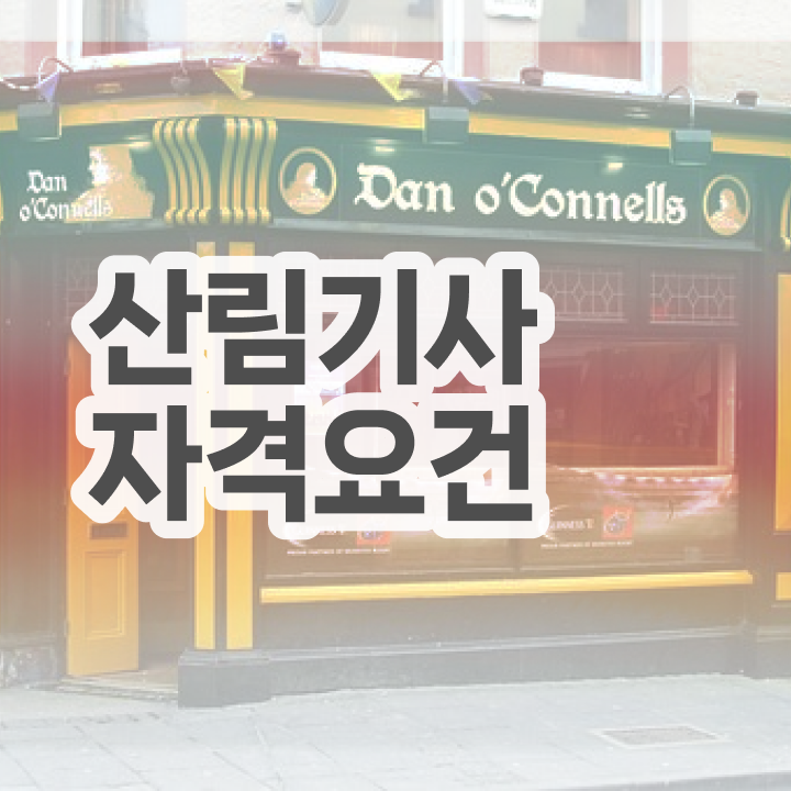  산림기사 시험일정 산림기사 시험자격 온라인 수업으로 5개월 만에 준비한 노하우