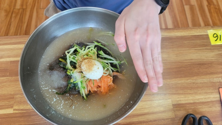  [송강동 냉면 맛집] "부민 소문난 세숫대야냉면" 대전 냉면, 갈비탕 추천!