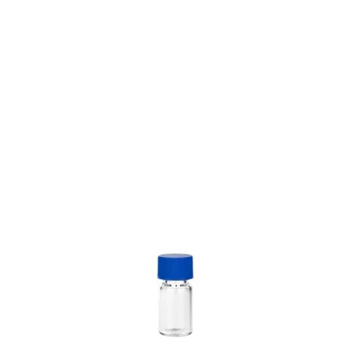  [유리초자] 2.5 ml 투명 샘플 바이알 & 스크류 캡 2.5 ml Clear Storage Vial & Screw cap