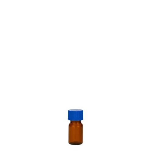  [유리초자] 2.5 ml 엠버 샘플 바이알 & 스크류 캡 2.5 ml Amber Storage Vial & Screw cap