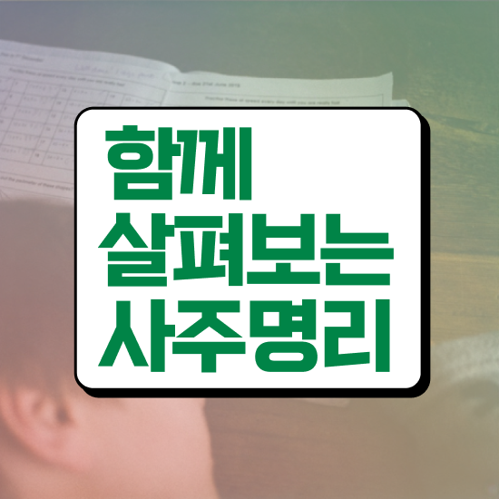  사주팔자 만세력 , 심리상담사 자격증 비용없이 온라인으로 준비한 과정 , 무료수강 혜택