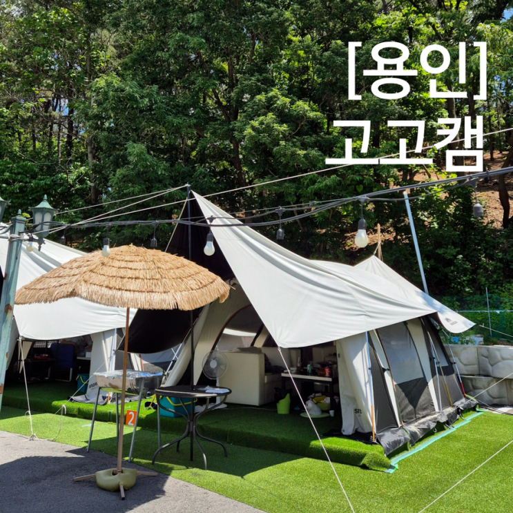  용인 당일 글램핑 식당 고고캠 아이와 감성 실내 캠핑 이용