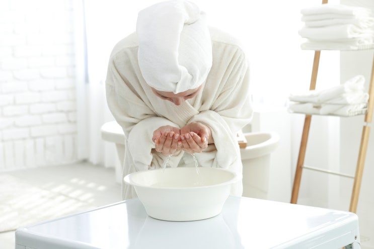  피부 타입별 아침 물세안 방법