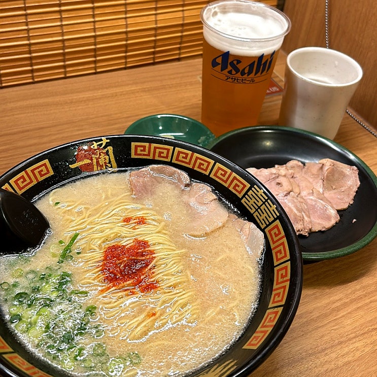  [ 후쿠오카 맛집 ] 후쿠오카 방문 시 필수 코스인 나카스 강 근처 맛집 추천, 이치란 본점/돈코츠라멘 강추 조합 추천