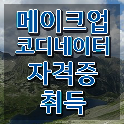  메이컵국가자격증 , 메이크업코디네이터 자격증 학습한 후기 요약