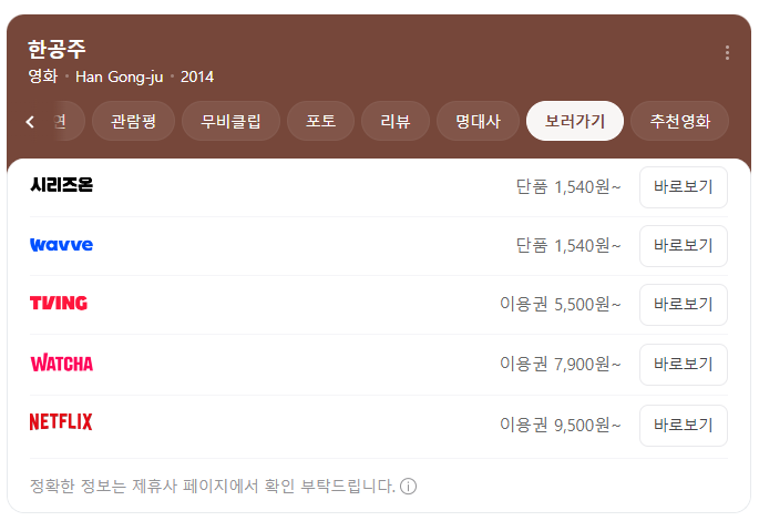한공주 ott 다시보기 배우 천우희